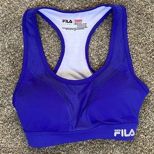 *LIKE NEW* FILA Running Sports Bra Blue